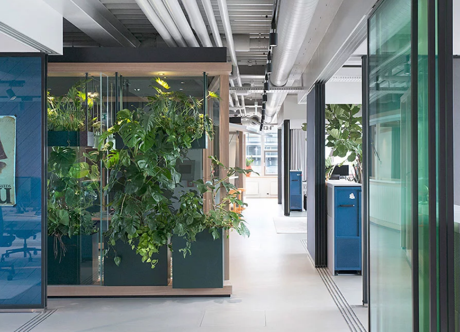 重慶辦公室裝修公司分享【可移動(dòng)和開放的】辦公室裝修效果圖