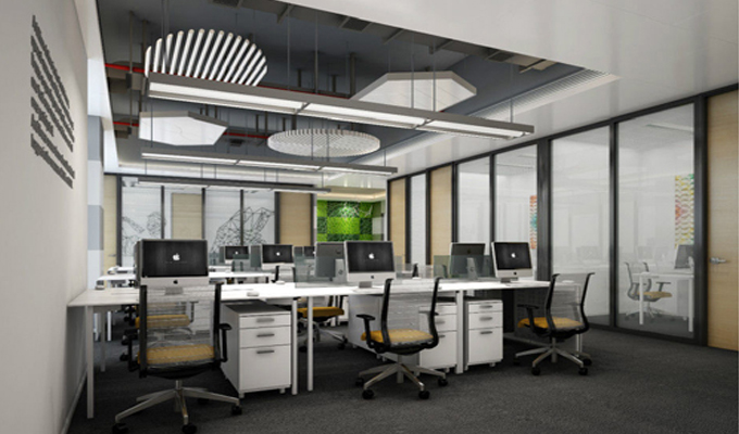 精裝辦公室裝修吊頂該如何安裝?